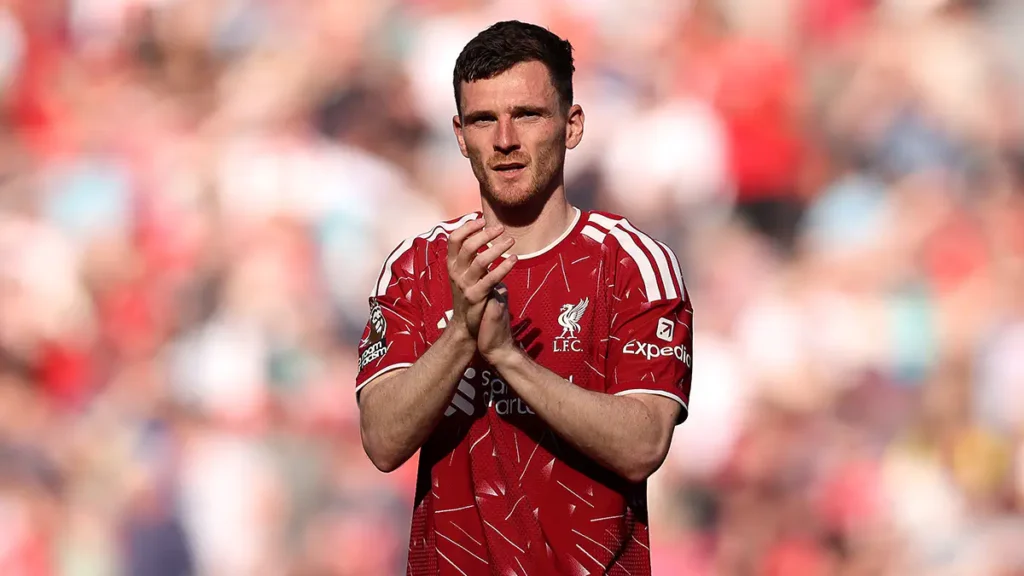 Two Giants Face Off for Andrew Robertson