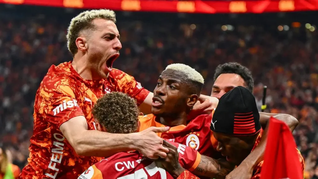 Victor Osimhen Scores Twice as Galatasaray Wins Fourth Super Lig Title in a Row