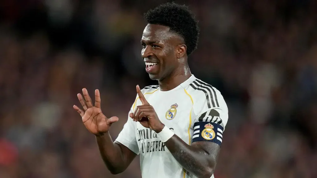 Vinicius Junior Moves Ahead of Fernando Hierro on Real Madrid’s All-Time Scorers List