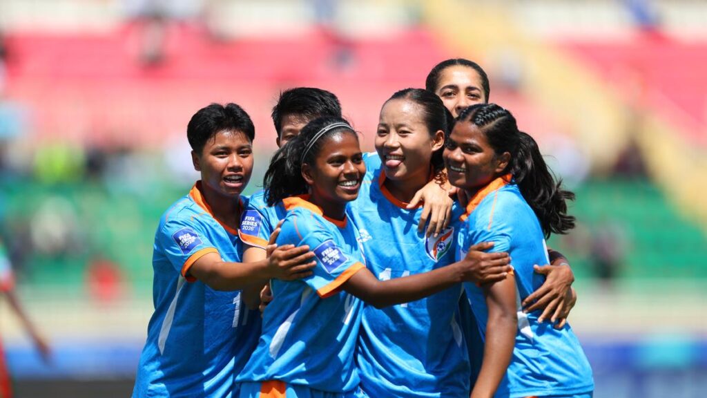 സാഫ് വനിതാ ചാമ്പ്യൻഷിപ്പ് 2026: ഇന്ത്യൻ ടീമിനെ പ്രഖ്യാപിച്ചു; അവേക സിങ് ടീമിൽ സാഫ് വനിതാ ചാമ്പ്യൻഷിപ്പ് 2026: ഇന്ത്യൻ ടീമിനെ പ്രഖ്യാപിച്ചു; അവേക സിങ് ടീമിൽ