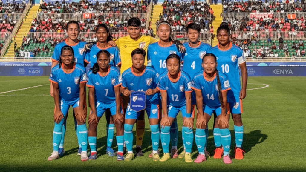 സാഫ് വനിതാ ഫുട്ബോൾ ചാമ്പ്യൻഷിപ്പ് 2026: ഇന്ത്യയുടെ പ്രാഥമിക ടീമിനെ പ്രഖ്യാപിച്ചു; മനീഷ കല്യാൺ പിന്നീട് ചേരും സാഫ് വനിതാ ഫുട്ബോൾ ചാമ്പ്യൻഷിപ്പ് 2026: ഇന്ത്യയുടെ പ്രാഥമിക ടീമിനെ പ്രഖ്യാപിച്ചു; മനീഷ കല്യാൺ പിന്നീട് ചേരും