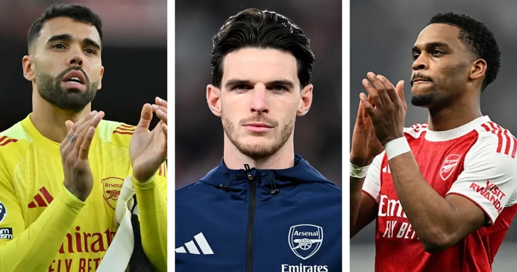 Premier League: आर्सेनल डेक्लान राइस, ज्यूरीयन टिम्बर और डेविड राया के साथ कॉन्ट्रैक्ट बढ़ाने की बातचीत में जुटा