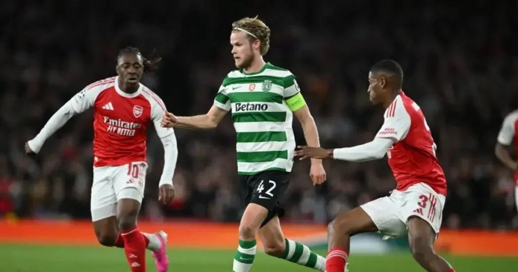Serie A: AC Milan की Sporting CP के Hjulmand और Trincao पर नजर Serie A: AC Milan की Sporting CP के Hjulmand और Trincao पर नजर
