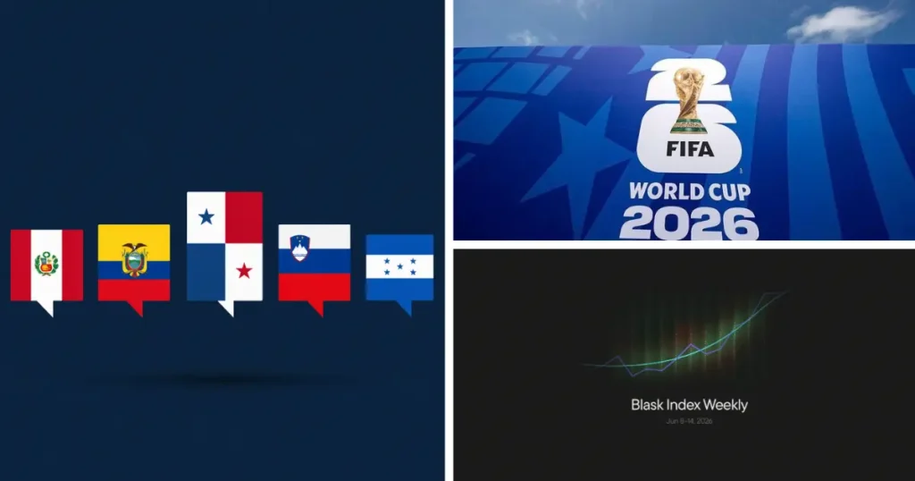 World Cup: पनामा, इक्वाडोर और स्लोवेनिया iGaming सर्च में सबसे आगे: Blask रिपोर्ट World Cup: पनामा, इक्वाडोर और स्लोवेनिया iGaming सर्च में सबसे आगे: Blask रिपोर्ट