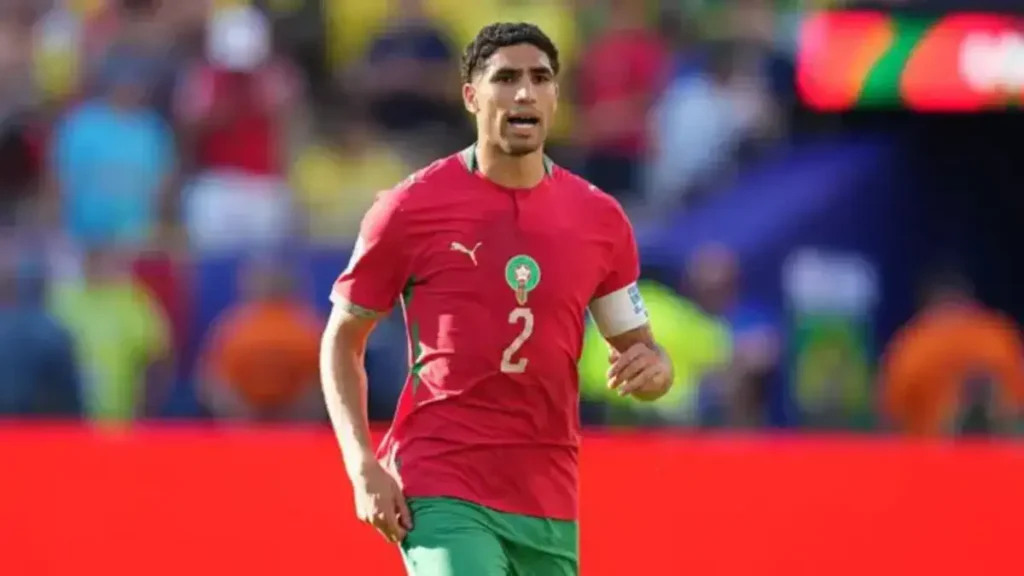 Achraf Hakimi Sets Record as Most-Capped African Player in FIFA World Cup History After Morocco’s Match Against Scotland