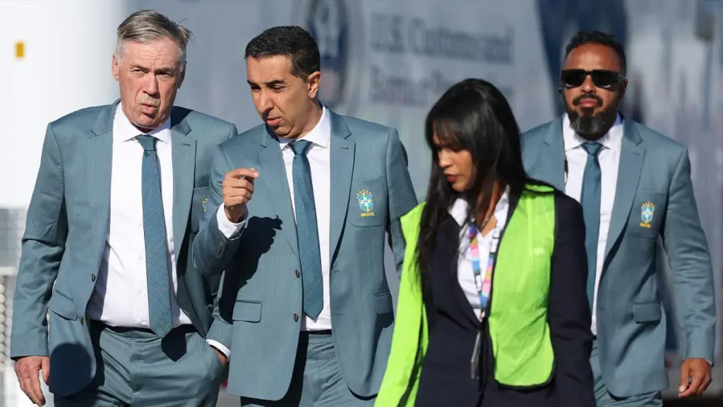 Brazil national team faces tough customs inspection in the US
