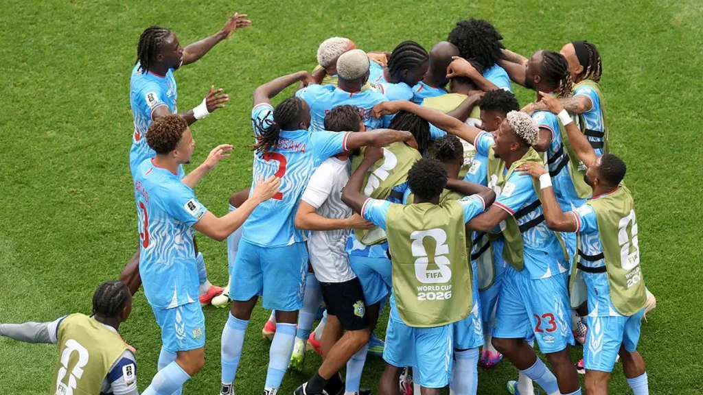 DR Congo Celebrates Their First-Ever World Cup Goal DR Congo Celebrates Their First-Ever World Cup Goal