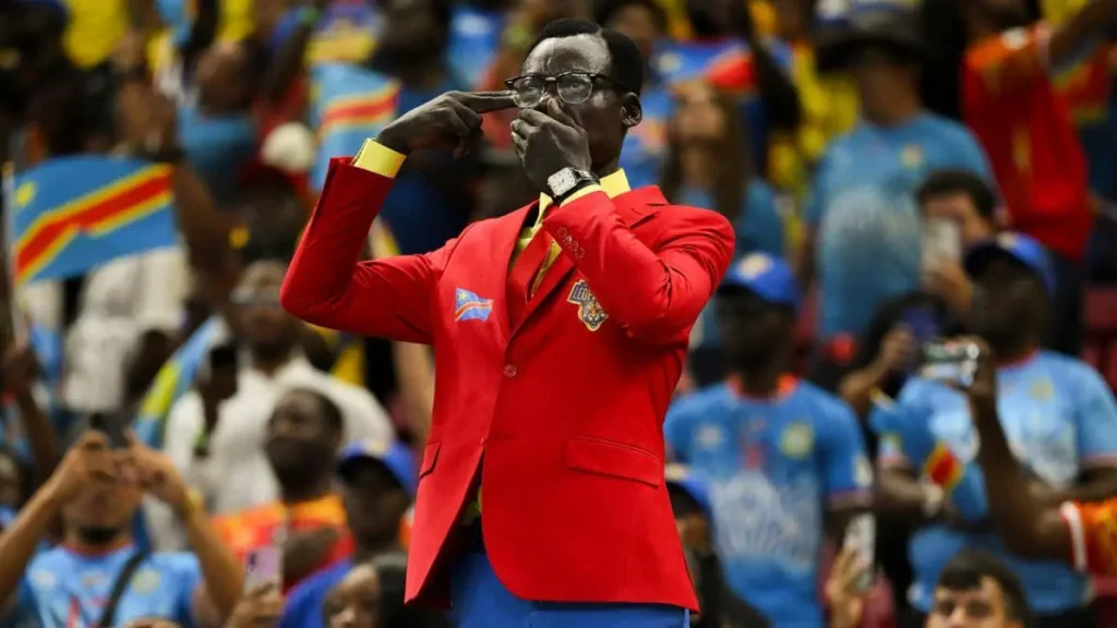DR Congo’s top fan, Lumumba Vea, will miss the match against Uzbekistan
