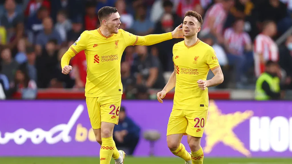 Diogo Jota’s wife connects with Andy Robertson before the World Cup