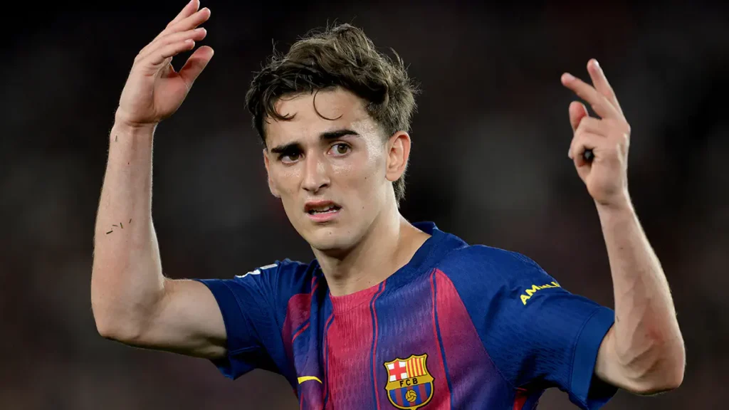 Gavi reacts to Cucurella’s transfer to Real Madrid, saying they’re doing everything to block Yamal!