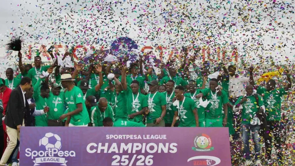 Gor Mahia Wins 2025/2026 FKF Premier League Title Despite Losing on Final Day