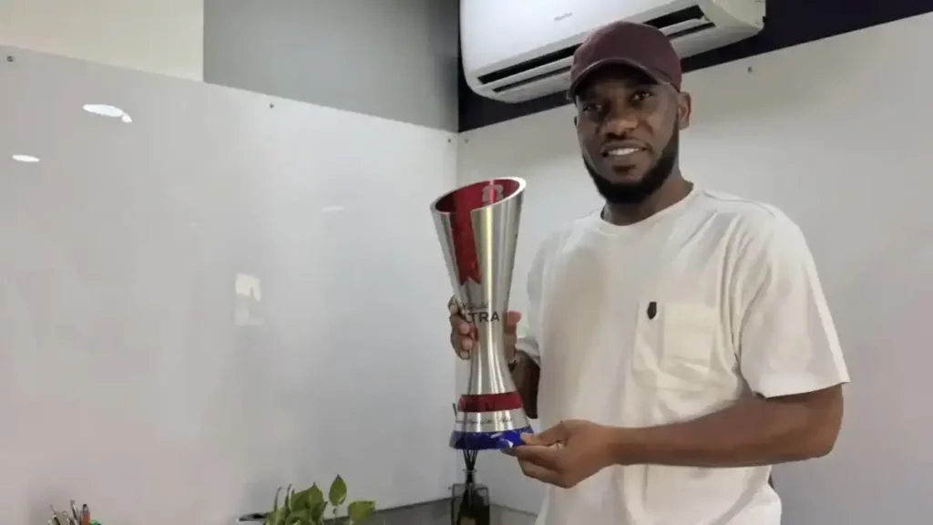 Jay-Jay Okocha Honored as FIFA Player of the Match 28 Years After His World Cup Performance Against Spain Jay-Jay Okocha Honored as FIFA Player of the Match 28 Years After His World Cup Performance Against Spain