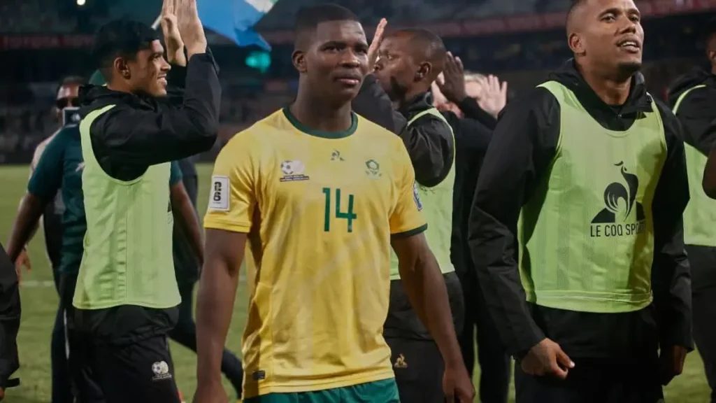 John Terry Gives Thumbs Up to Mbekezeli Mbokazi Before Bafana Bafana’s World Cup Opener Against Mexico