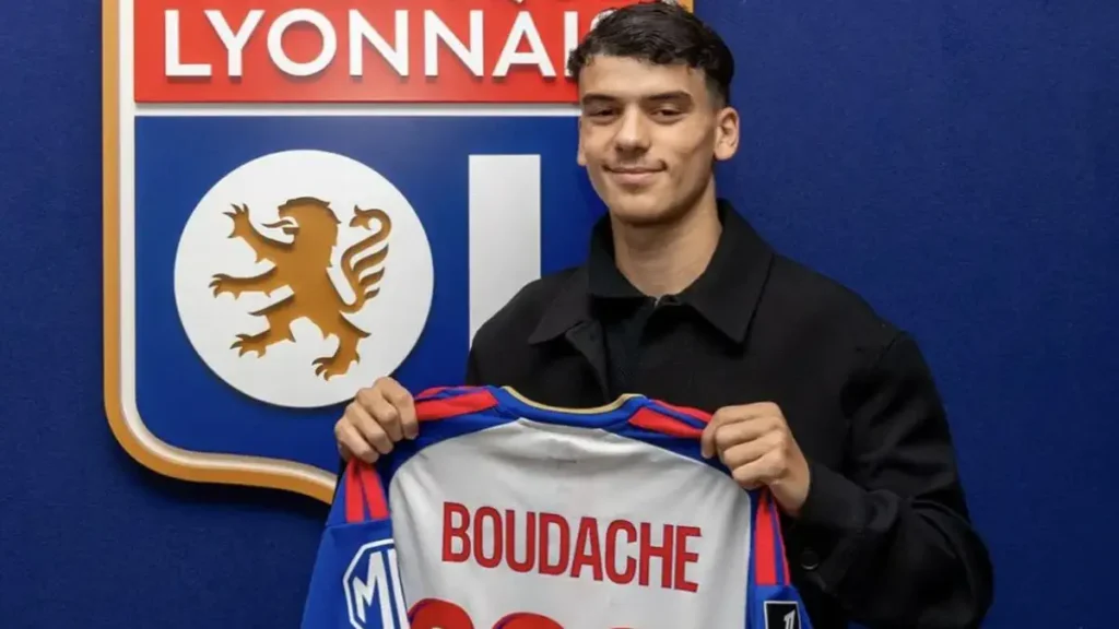 Lyon Signs Algerian Winger Kaïl Boudache from Nice, Contract Runs Until 2031