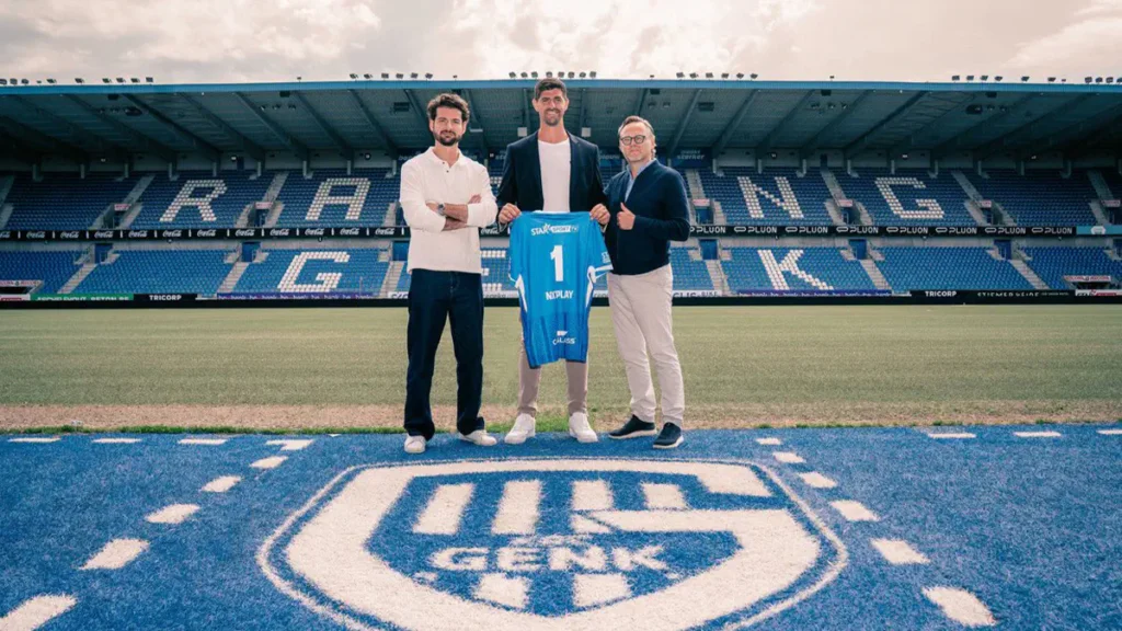 Thibaut Courtois makes comeback at Belgian Genk